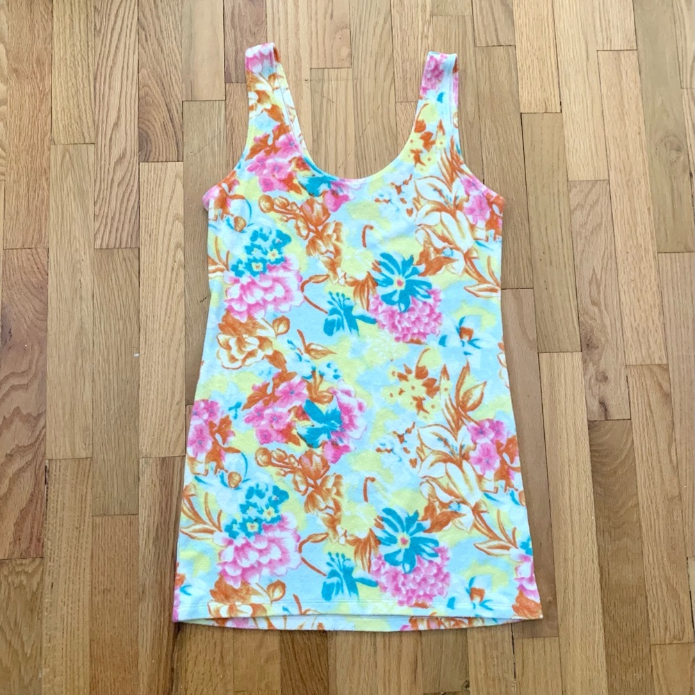 Terrycloth Summer Pool Beach Coverup Dress